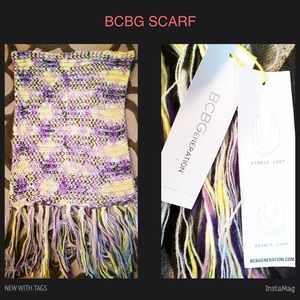 COPY - NEW! BCBG INFINITI WOOL KNIT MULTICOLOR SC…